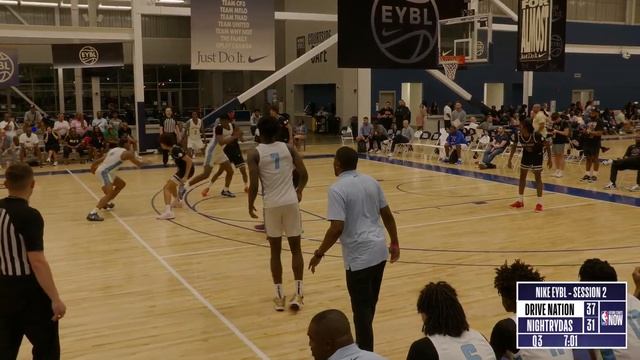 NBA Future Starts Now-NIKE EYBL Session II | Drive Nation vs. Nightrydas