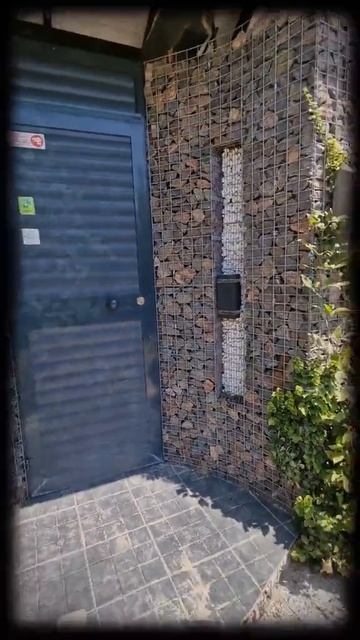 Gabion $ Инженерный габион & Дизайнерский габион & Мох, Газ