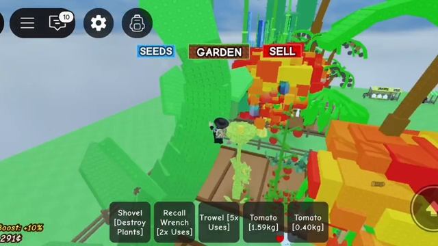 ВЫРАСТИЛ И КУПИЛ ГИГАНТСКИЙ ГОРОХ ЧТОБЫ ПОКАЗАТЬ! моя ферма в grow a garden