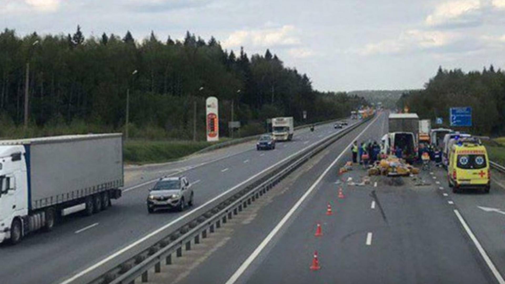 Число погибших в ДТП под Сергиевым Посадом выросло до четырех