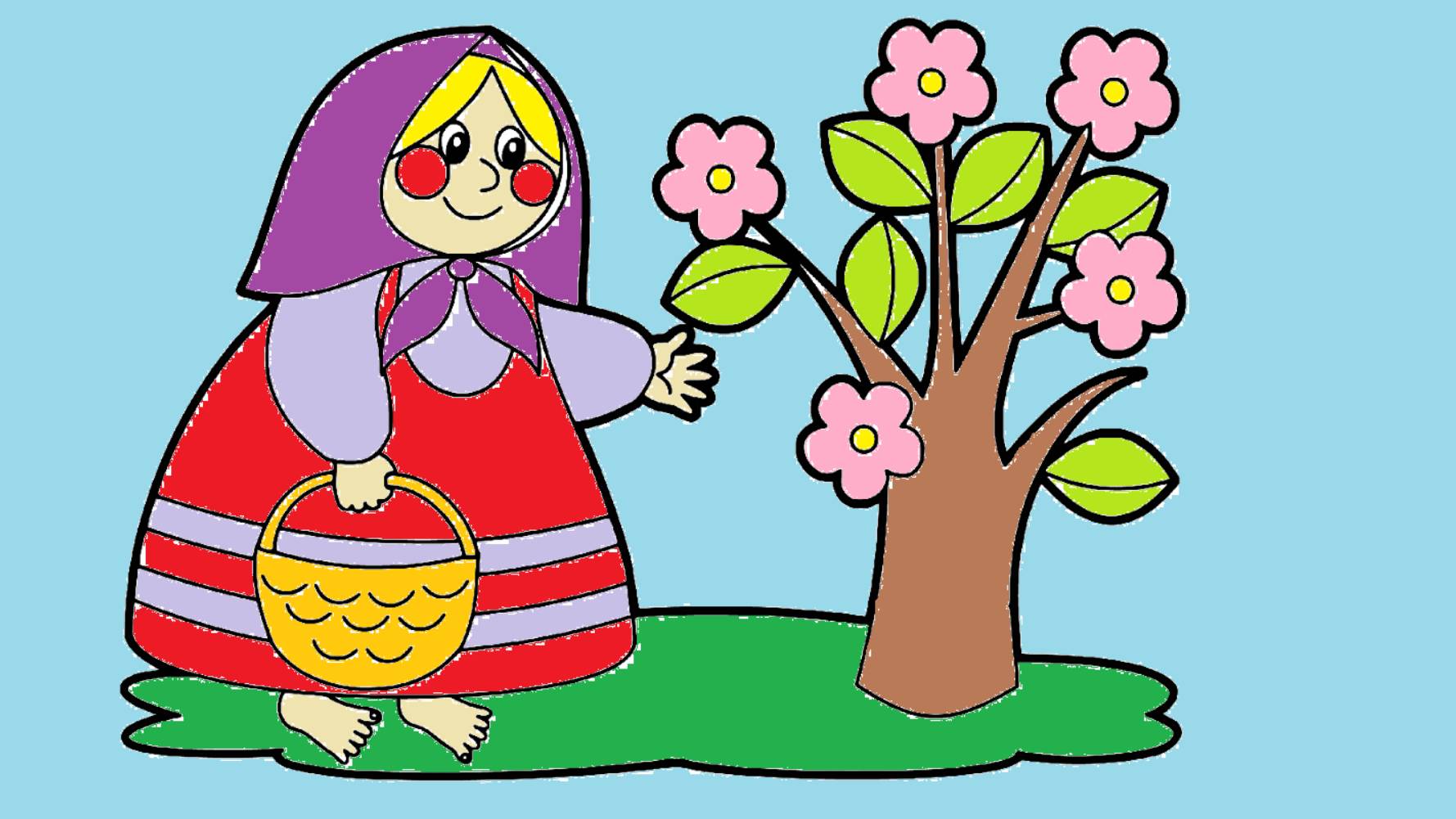 Раскрашиваем в паинте