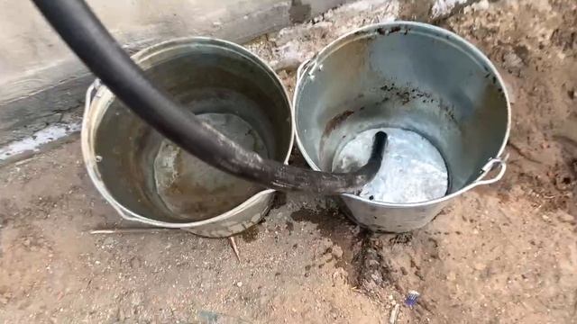 Водопровод в сквере