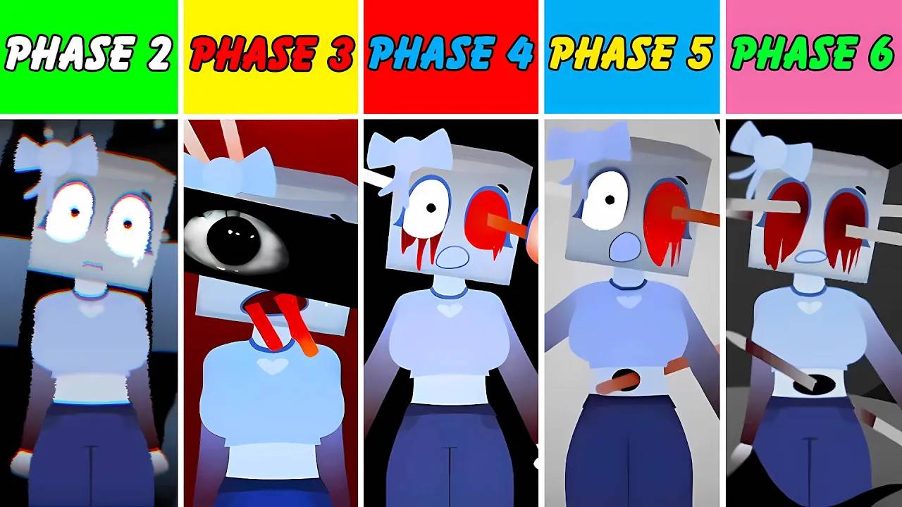 Все фазовые простуды В Incredibox Sprunki_ Фаза 2 против фазы 3 против фазы 4 против фазы 5