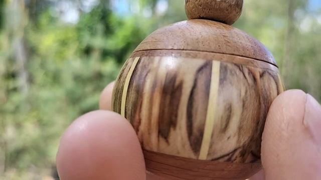 Шкатулка в весеннем лесу с цветущей земляникой
