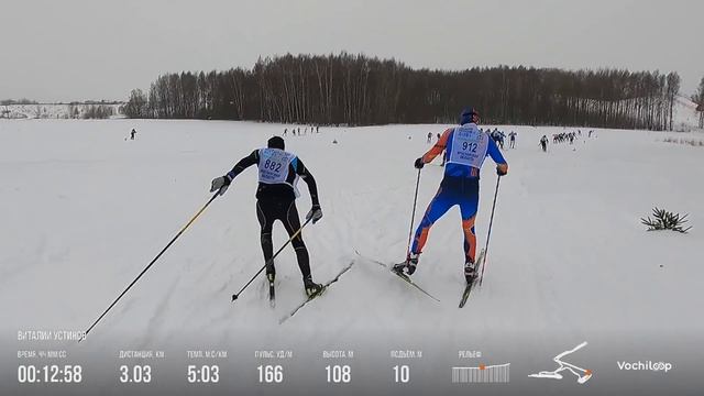 Лыжня России. Лыжная гонка от первого лица.