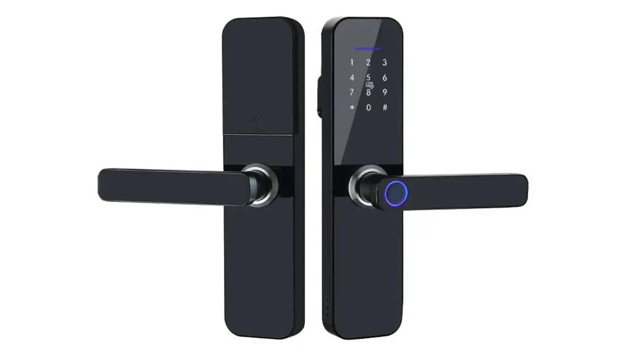 Биометрический Wi-Fi замок с отпечатком пальца HDcom SL-801 Tuya-WiFi