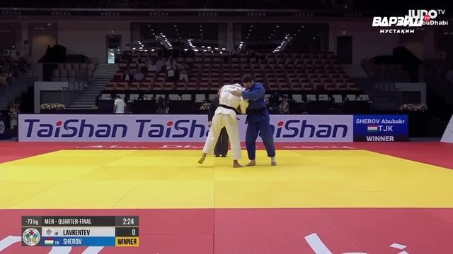 Рақобатҳои Абубакр Шеров (-73КГ) дар Abu Dhabi Grand Slam 2024