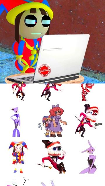 txJnJZ46pMI - The Amazing Digital Circus. #animation #theamazingdigitalcircus #animal #jax #pomni