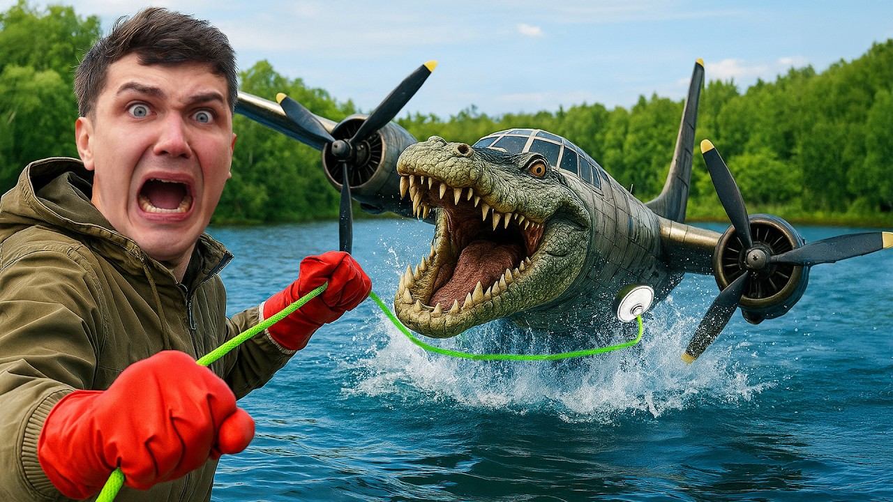 Эти находки мы подняли со дна, где затонул БОМБАРДИРО КРОКОДИЛО!
