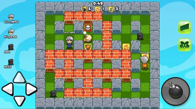 ПРОБУЮ СЕБЯ В МУЛЬТИПЛЕЕРЕ (Bomber Friends) #5 мобильная игра