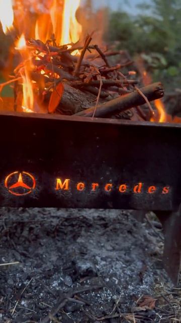 Походный мангал мерседес