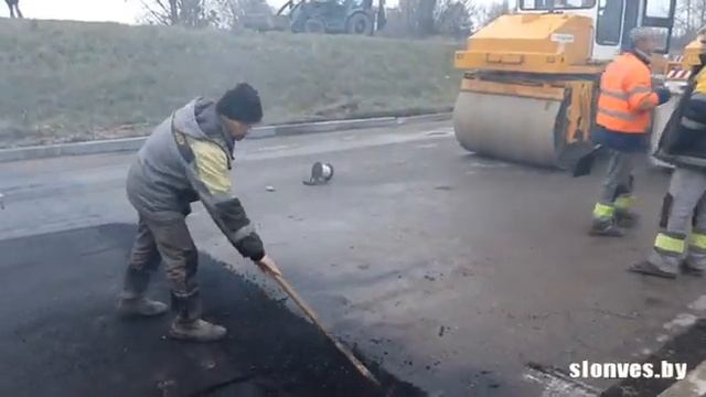 Коссовский тракт - новый асфальт