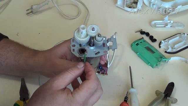 Ремонт миксера.Как разобрать и отремонтировать миксер (Braun 350 watt)