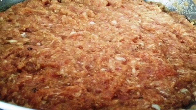 Мясной хлеб (клопс) с яйцом