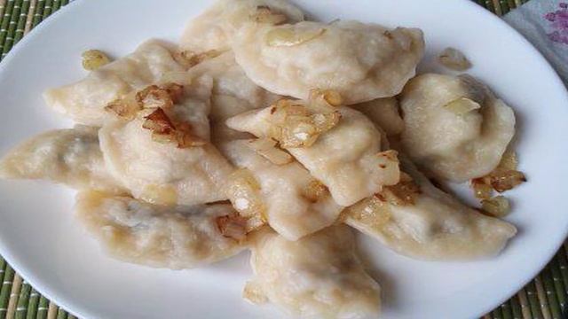 Вареники с картофелем и грибами