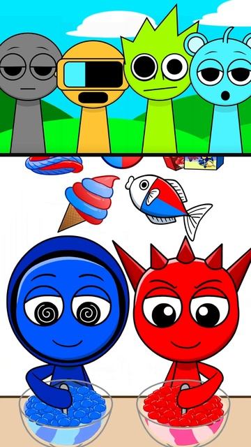 es2BQvHo4ho - Sprunki. Cartoon.