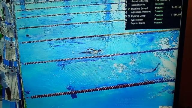 Дети Воды 4.11.23г. Нептун.2я дорожка. 2юн.р. Артём Баканов Водные Виды Спорта #воспитание_спортом