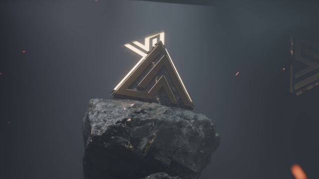 Gold Logo animation
