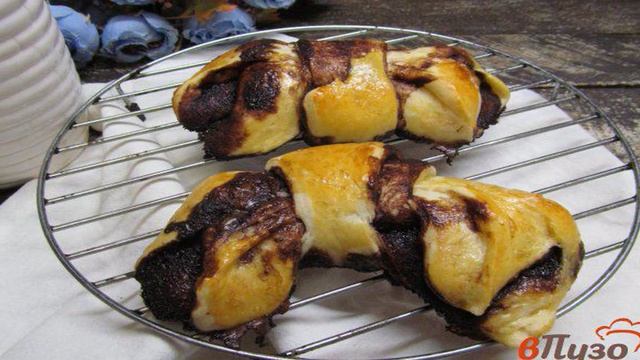 Булочки с шоколадом Бантики