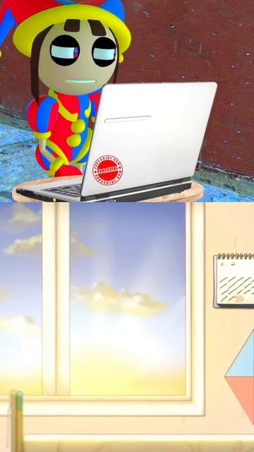 2C68S94WZZ4 - The Amazing Digital Circus. #animation #theamazingdigitalcircus #animal #jax #pomni