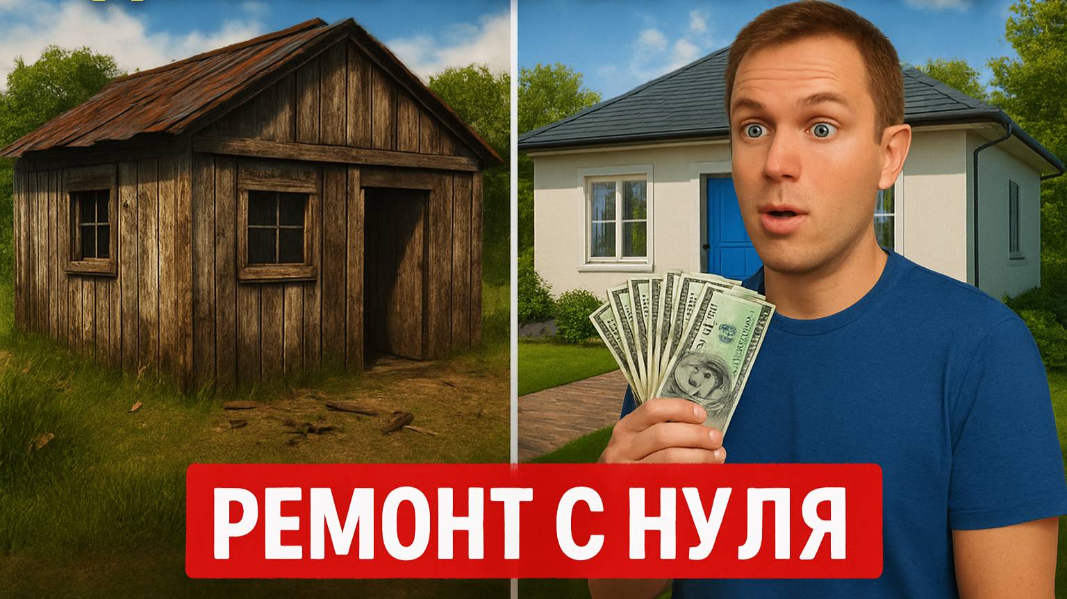 Дом мечты за 100 000$: Ремонт с нуля