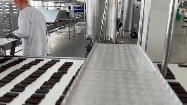 Линия для производства бисквитных пирожных