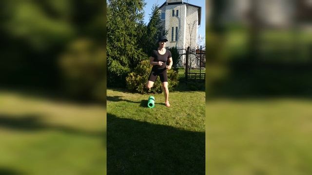 Бег на месте. Run in place.