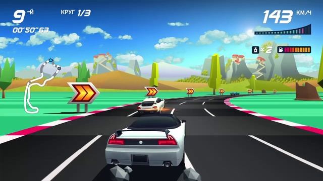 Присоединяйтесь к гонкам в Horizon Chase Turbo: Обзор игры