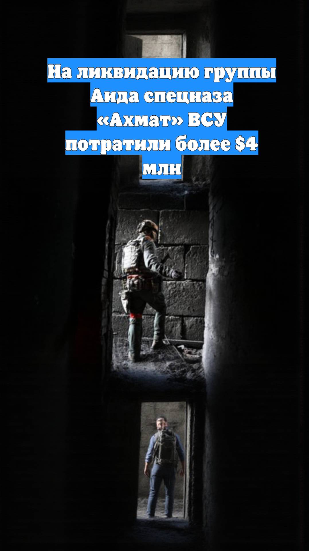 На ликвидацию группы Аида спецназа «Ахмат» ВСУ потратили более $4 млн