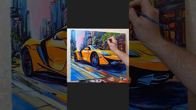 Интерьерная картина "СПОРТ КАР".💥Продаётся!💥 Для пок