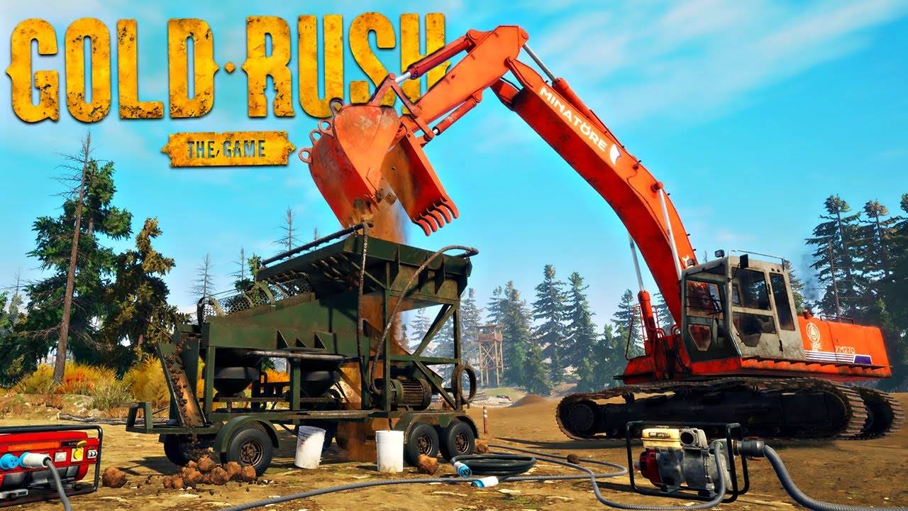 Были фермером стал  старателем, до будем все золото в Gold Mining Simulator