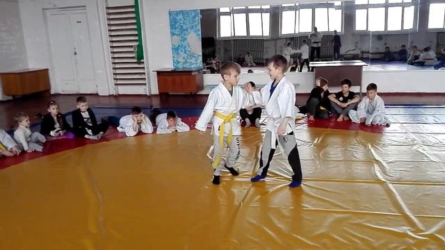 Дзюдо в шутках Тема и Илюша
