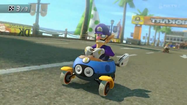 Wii U - Mario Kart 8 - Порт тоадов