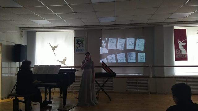 К. Молчанов. Воспоминание Лизы из оперы "А зори здесь тихие". Поёт Алина Дарбинян.