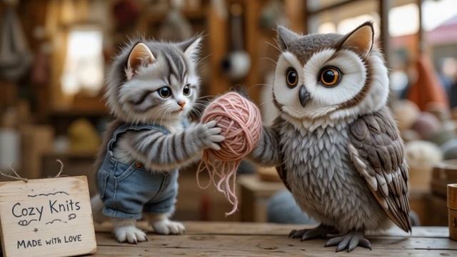 Tiny Kitten Runs a Farm Like a Boss – You Won’t Believe What She Does