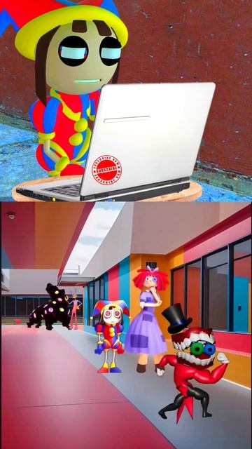 5ScK6vt4edw - The Amazing Digital Circus. #animation #theamazingdigitalcircus #animal #jax #pomni