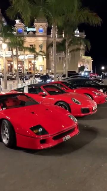 Monaco: luxury cars!