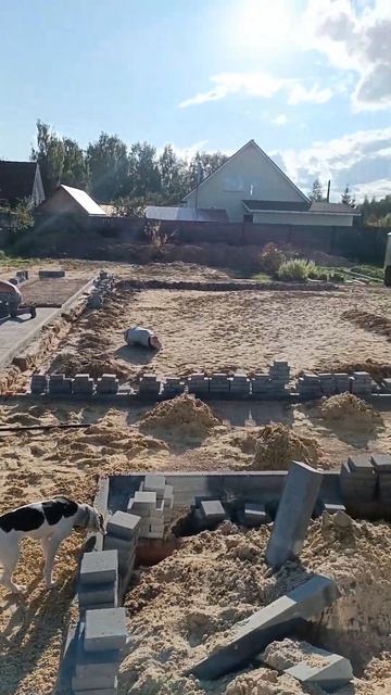 Черновая планировка и подземное водоотведение выполн