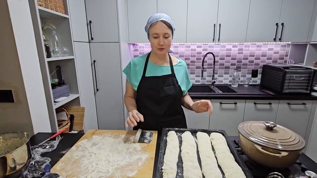 Багет в духовке #багет #выпечка #рецепты #еда #вкусно #к?