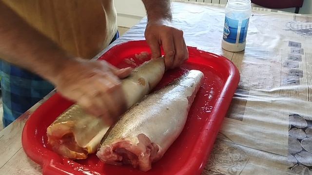 Готовим рыбу в духовке!