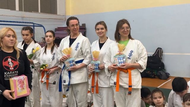 Поздравление каратисток с 8 марта 2025, Manukyan Dojo