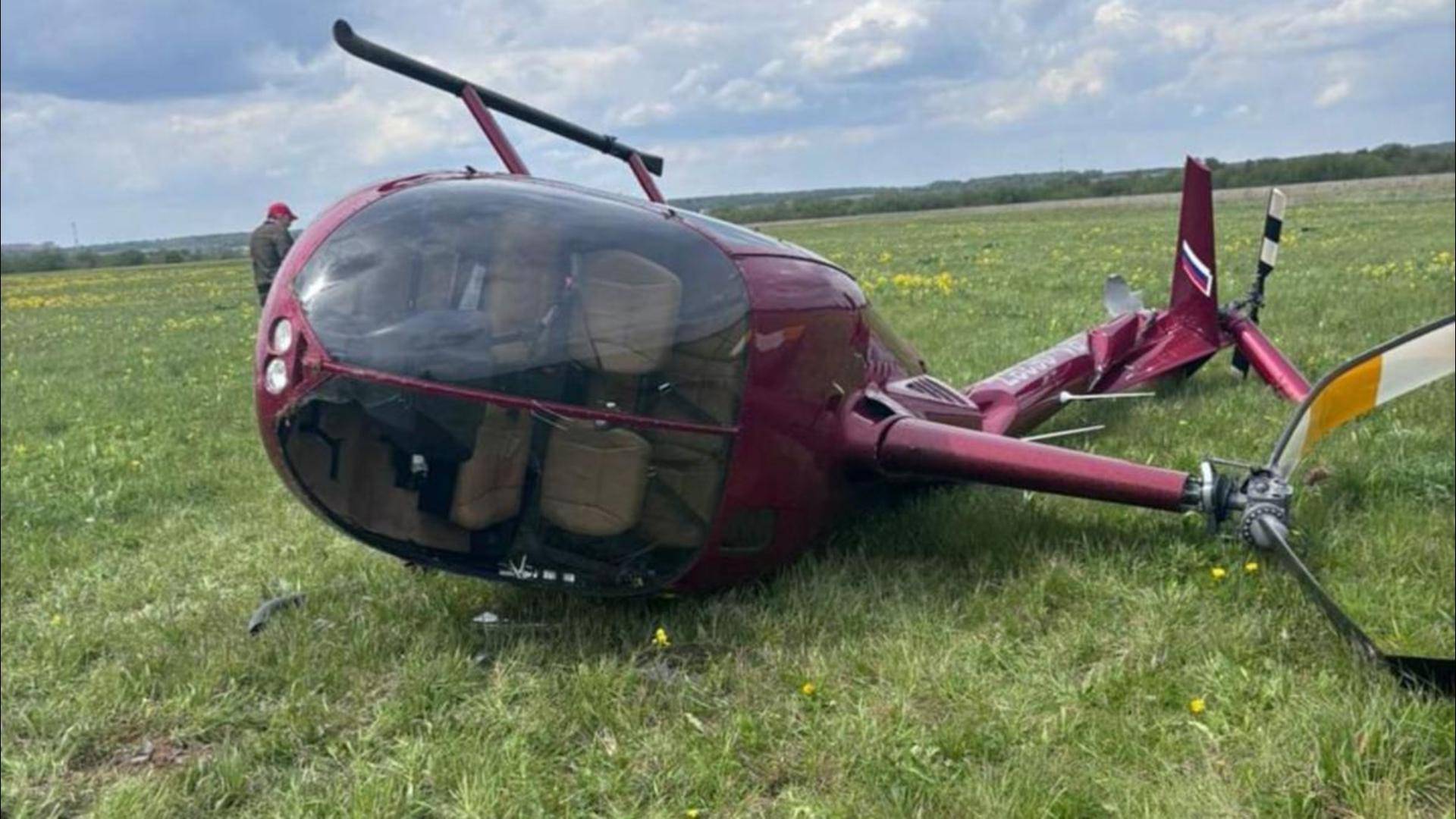 Росавиация сочла жесткую посадку Robinson R66 в Подмосковье аварией