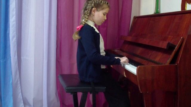 Асташкина Варвара - Ю. Литовко Прощальный этюд осени