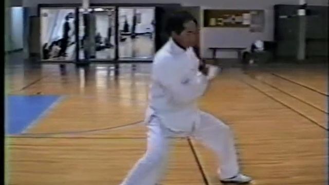 Семинар Джорджа Сю "Внутреннее кунгфу".  Chen Form 1 Half 1989