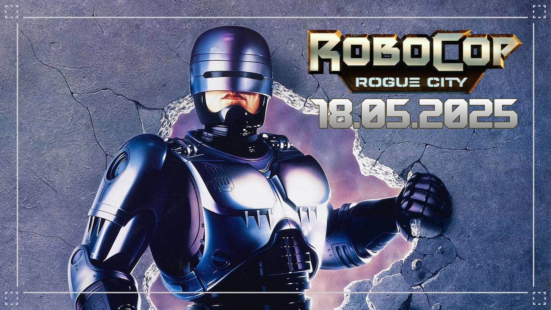 Прохождение RoboCop: Rogue City. Стрим 18.5.2025