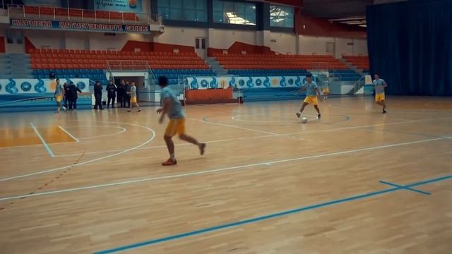 Предигровая тренировка МФК «Жетысу»