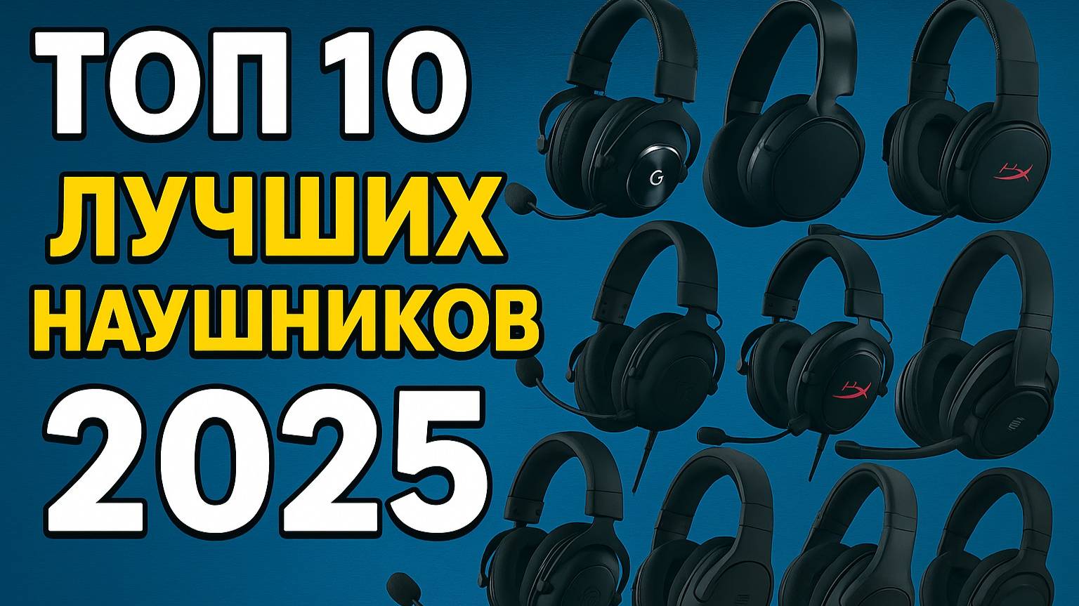Топ-10 игровых наушников — рейтинг гарнитур 2025 года