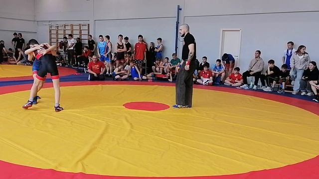Добарин М. 52 кг 2 круг Первенство г. Мариуполь 17.05.2025г