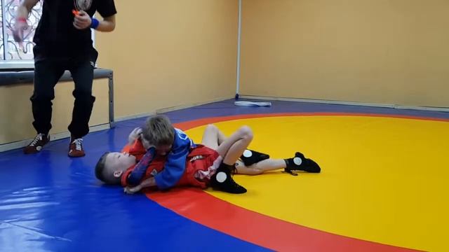 Самбо первая схватка