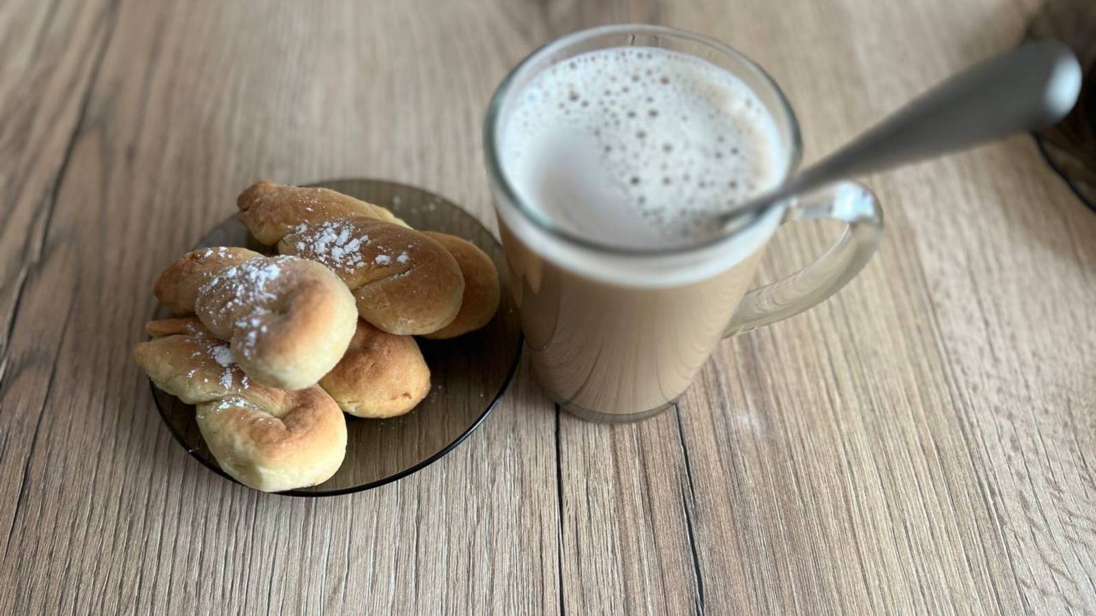 Апельсиновое постное греческое печенье. Кулуракья портокалю.